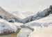View of the Arlberg - Toni Haller — artwork view