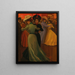 Au bal - Tony Minartz — framed artwork on a wall