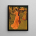 Dance under the lanterns - Tony Minartz — framed artwork on a wall