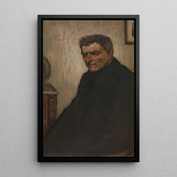 The Old Tenant - Tony van Os — framed artwork on a wall