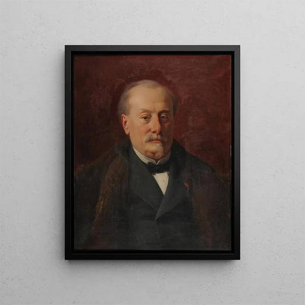 Adolphe Dauphinot - Tony de Bergue — framed artwork on a wall