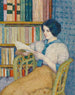 Woman reading - Torajirō Kojima — artwork view