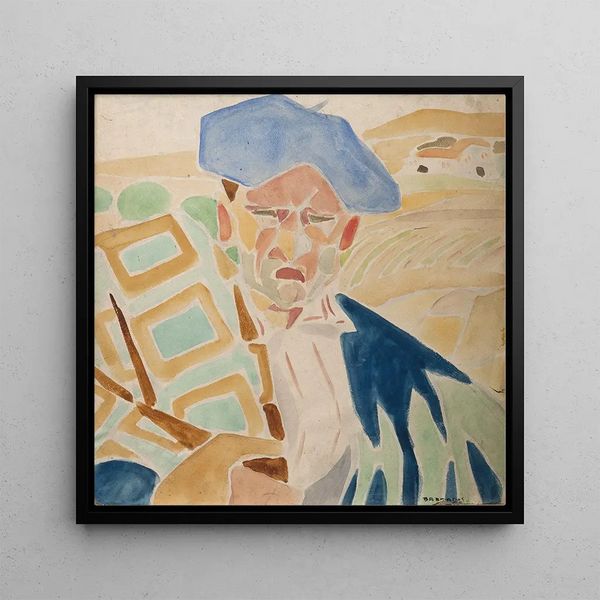 Torero - Rafael Barradas — framed artwork on a wall