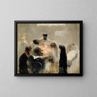 Operation - Torsten Wasastjerna — framed artwork on a wall