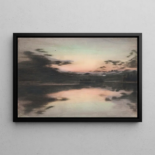 Cloud - Torsten Wasastjerna — framed artwork on a wall