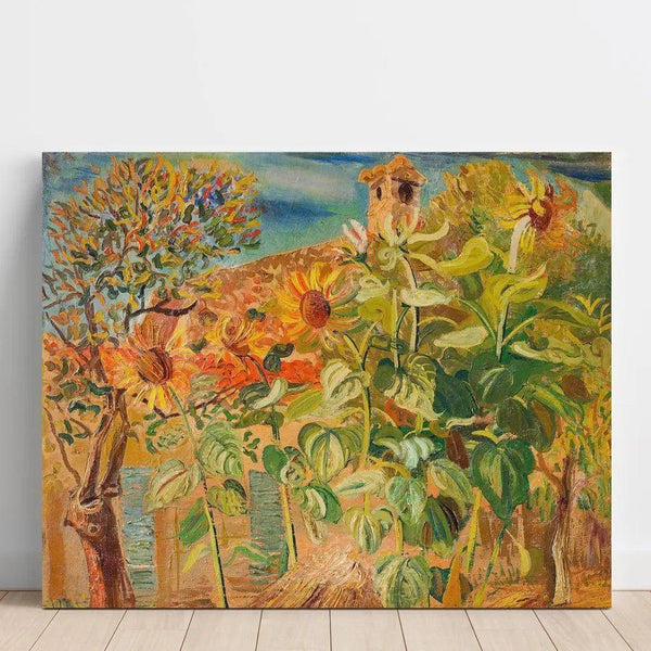 Reproduction of the painting Sunflower Painting - Boris Grigoriev