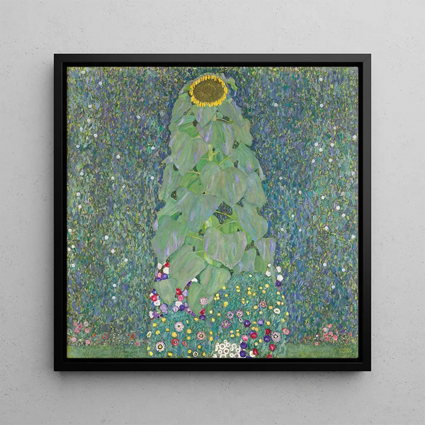 Reproduction of the painting Sunflower Painting - Gustav Klimt