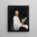 Jean-Baptiste Santeuil 1630-1697 canon of Saint-Victor neo-Latin poet - Toussaint Dubreuil — framed artwork on a wall