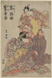 Arashi Hinasuke no Minamoto no Raik et Iwai Kumesabur no Yosoihime - Toyokuni Utagawa — artwork view