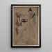 Gi - Toyokuni Utagawa — framed artwork on a wall