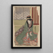 Iwai Hanshirô - Toyokuni Utagawa — framed artwork on a wall