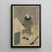 Onoe Baikô - Toyokuni Utagawa — framed artwork on a wall