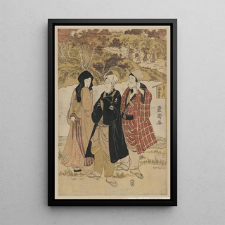 Toyokuni Utagawa - San yakusha kaianji no momijigari.webp