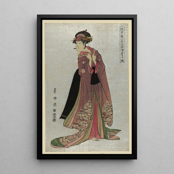 Yamatoya - Toyokuni Utagawa — framed artwork on a wall