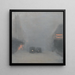 Trams passants - Clarice Beckett — framed artwork on a wall