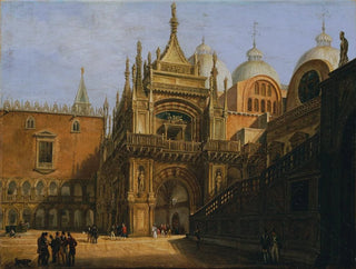 La cour du palais des Doges - Tranquillo Orsi — artwork view