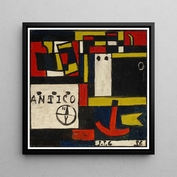 Constructive Transatlantic Painting - Joaquín Torres-García — wall display of the artwork