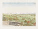 Vue de Gampelen depuis le monument commémoratif de Scheurer - Traugott Senn — artwork view