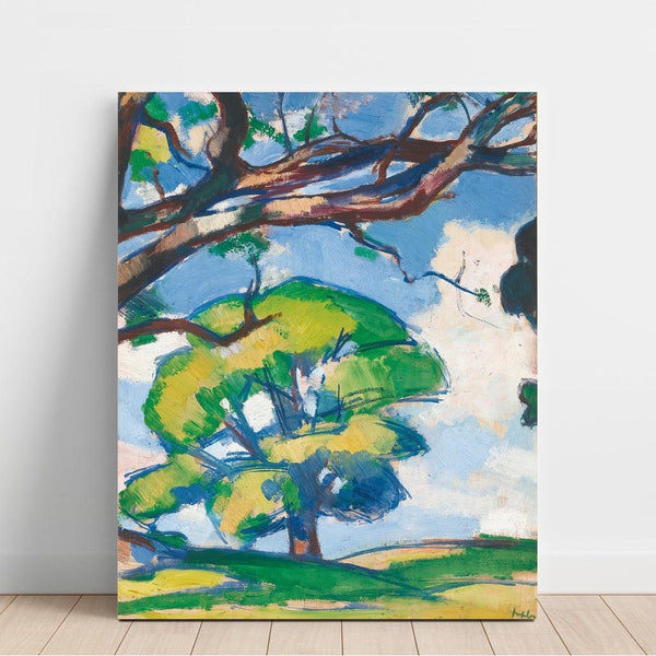 Reproduction of the painting Trees, Douglas Hall - Samuel John Peploe