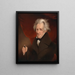 Andrew Jackson - Trevor Thomas Fowler — framed artwork on a wall