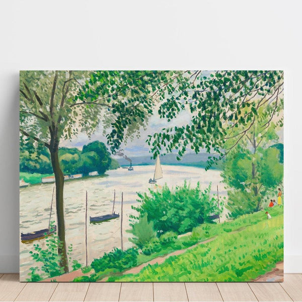 Reproduction of the painting Triel, Bord de Seine - Albert Marquet