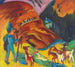 Herd of Goats Returning - Ernst Ludwig Kirchner — artwork view