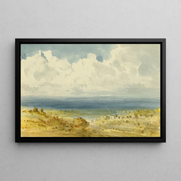 Panorama Painting - Truman Seymour — framed artwork on a wall