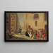 L'assassinat de Capodistria - Dionysios Tsokos — framed artwork on a wall