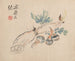 Racine de lotus et langue de serpent - Tsubaki Chinzan — artwork view