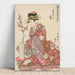 Reproduction of the painting Tsukasa of Ogiya - Kitagawa Utamaro