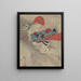 Ibaraki - Tsukioka Yoshitoshi — framed artwork on a wall