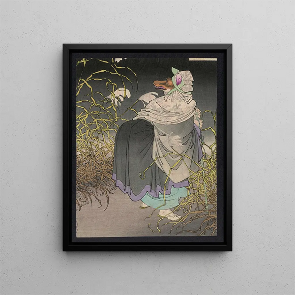 Konkaï - Tsukioka Yoshitoshi — framed artwork on a wall
