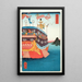 Maisaka Painting - Tsukioka Yoshitoshi — framed artwork on a wall