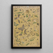 a new publication of selected insects - Tsukioka Yoshitoshi — framed artwork on a wall