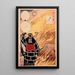 Cent aspects of the moon - Tsukioka Yoshitoshi — framed artwork on a wall