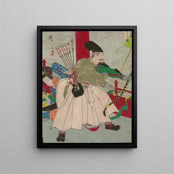 Dos - Tsukioka Yoshitoshi — framed artwork on a wall