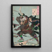 Lune de Shinkan Shinkan no tsuki - Tsukioka Yoshitoshi — framed artwork on a wall