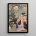 Sugawara no Michizane - Tsukioka Yoshitoshi | Painting — framed artwork on a wall