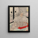 Taira no Kiyomori - Tsukioka Yoshitoshi — framed artwork on a wall