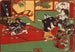 Tokugawa Ietsuga playing archery - Tsukioka Yoshitoshi — artwork view