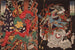 Warrior on a skull, Kintoki mastering a demon - Tsukioka Yoshitoshi — artwork view