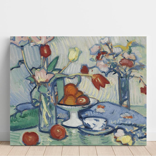 Reproduction of the painting Tulips Painting - Samuel John Peploe