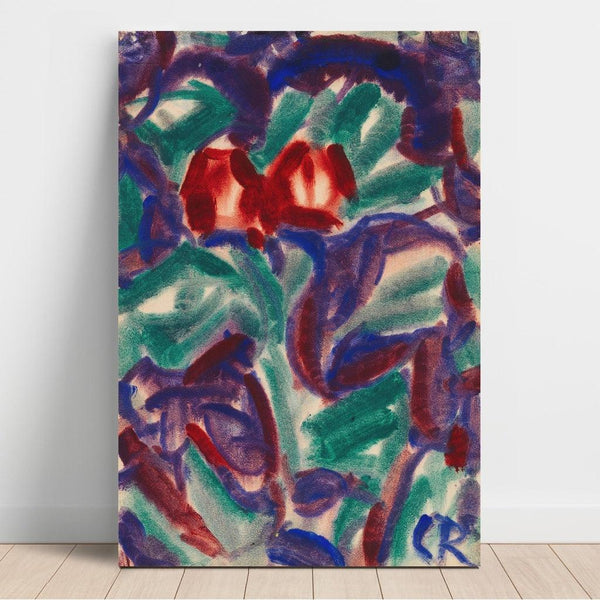 Reproduction of the painting Tulip Painting - Christian Rohlfs