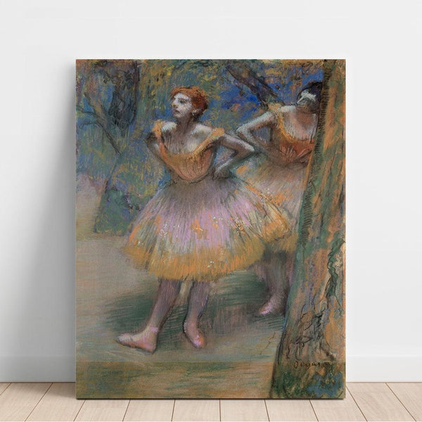 Reproduction of the painting Two Dancers (1893-1898) - Edgar Degas