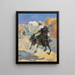 Fantasy Painting - Ulpiano Checa — framed artwork on a wall