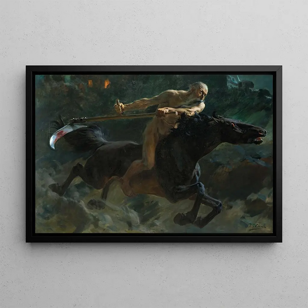Temps - Ulpiano Checa — framed artwork on a wall