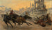 Race of chariots at the Circus Maximus during ancient Rome - Ulpiano Checa y Sanz — artwork view