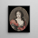 Self-portrait - Ulrika Eleonora the Elder — framed artwork on a wall