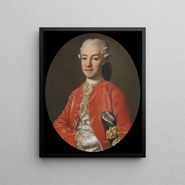 Gustav Adolf Reuterholm 1756-1813 - Ulrika Pasch — framed artwork on a wall