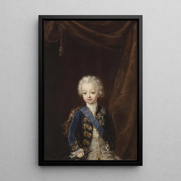 Gustave III 1746-1792 King of Sweden - Ulrika Pasch — framed artwork on a wall